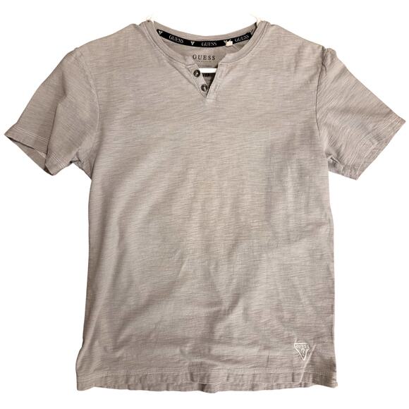 Guess Light Heather Grey Short Sleeve T-Shirt - XS - Picture 1 of 7